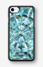 iPhone SE (2020/2022) Hard Case – Green Crystals - View 1