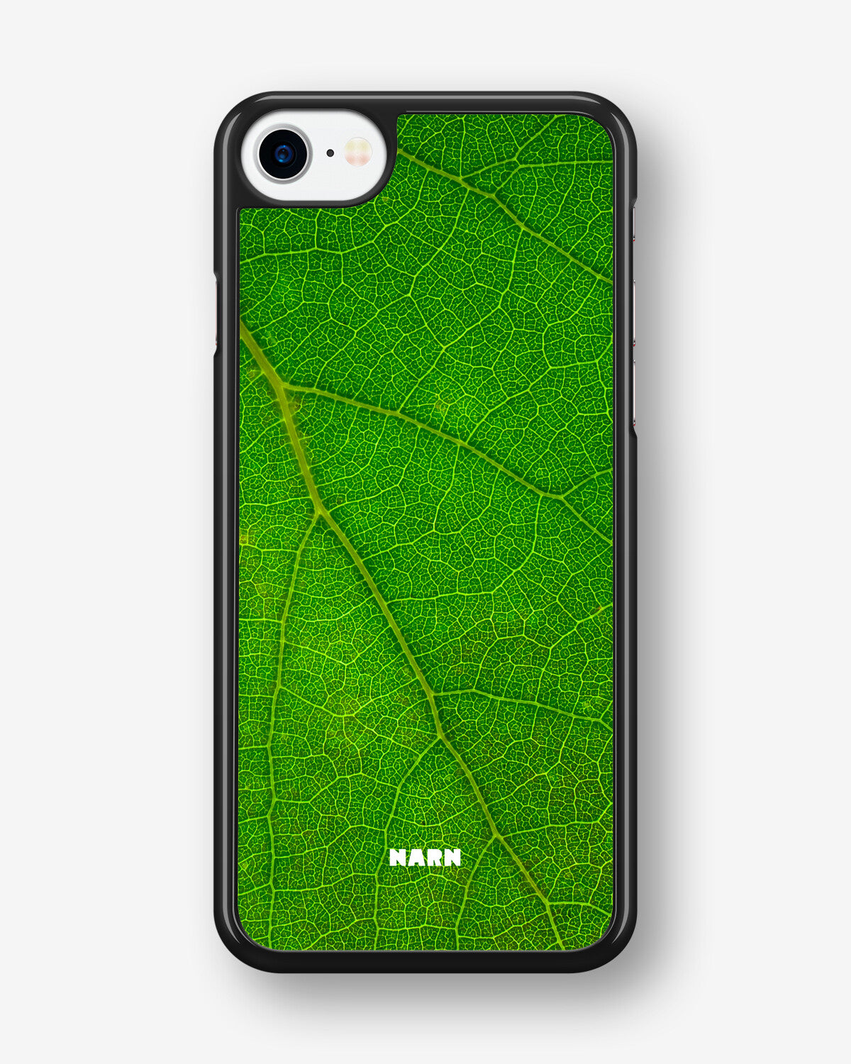 iPhone SE (2020/2022) Hard Case – Green Leafy - View 1