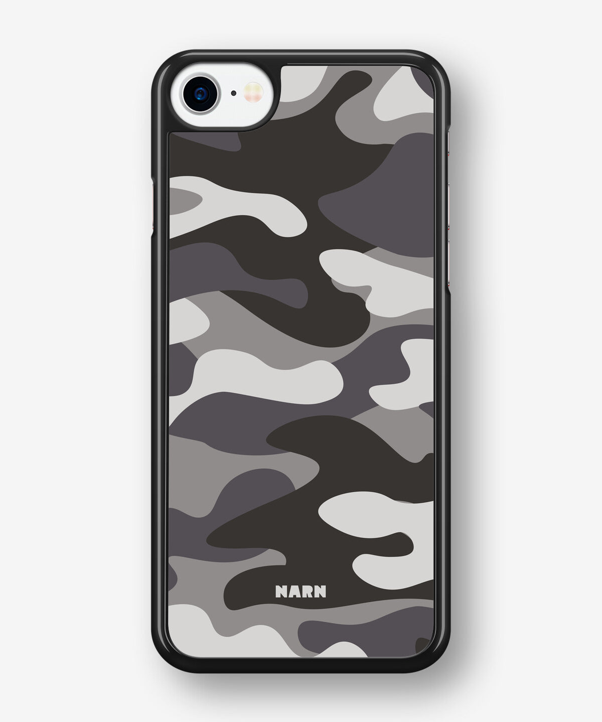 iPhone SE (2020/2022) Hard Case – Grey Camo - View 1
