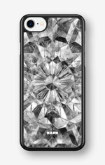 iPhone SE (2020/2022) Hard Case – Grey Crystals - View 1