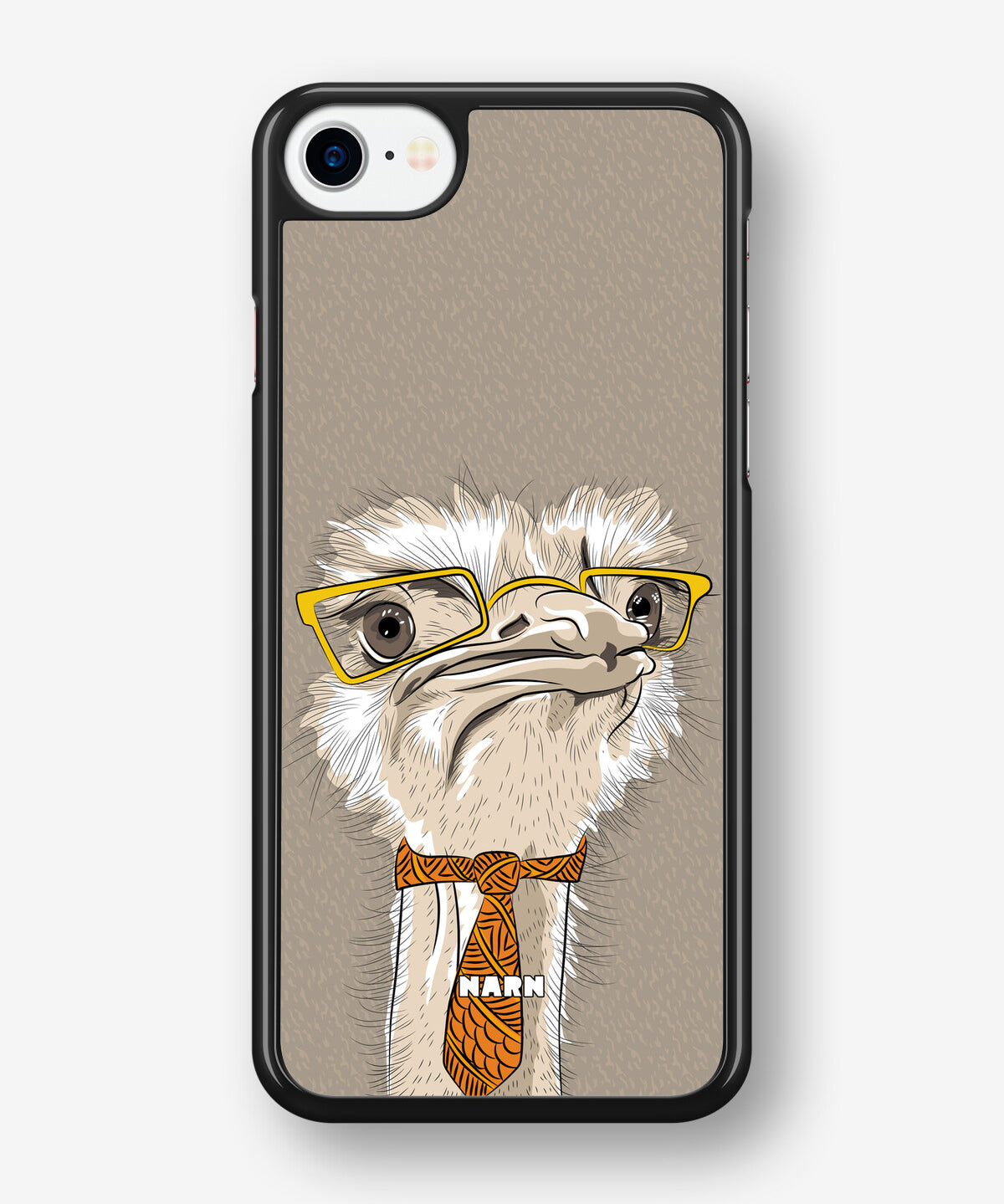 iPhone SE (2020/2022) Hard Case – Hipster Ostrich - View 1