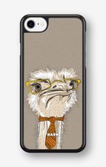 iPhone SE (2020/2022) Hard Case – Hipster Ostrich - View 1