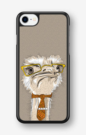iPhone SE (2020/2022) Hard Case – Hipster Ostrich - View 1