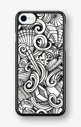 iPhone SE (2020/2022) Hard Case – Japanese Pattern - View 1