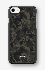 iPhone SE (2020/2022) Hard Case – Jungle Green Camo - View 1