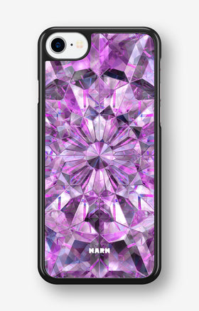 iPhone SE (2020/2022) Hard Case – Lavender Crystals - View 1