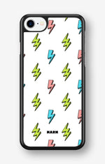 iPhone SE (2020/2022) Hard Case – Lightning Bolts - View 1