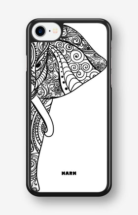 iPhone SE (2020/2022) Hard Case – Mandala Elephant - View 1