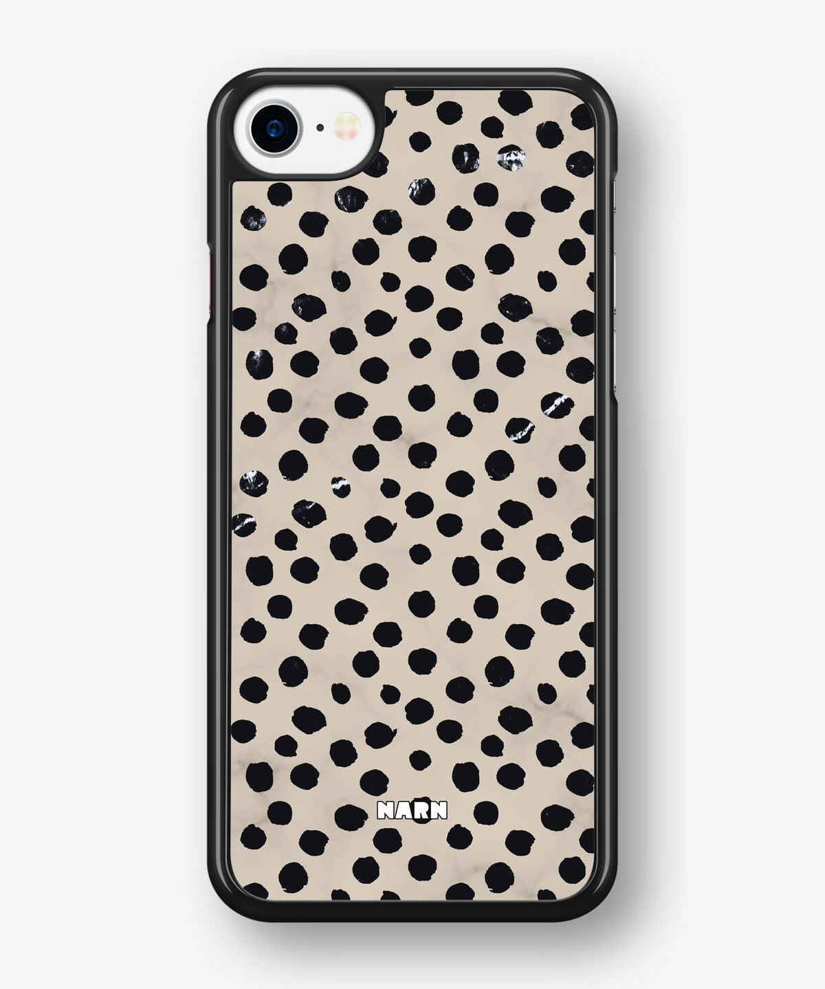 iPhone SE (2020/2022) Hard Case – Marble Dots - View 1