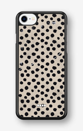 iPhone SE (2020/2022) Hard Case – Marble Dots - View 1