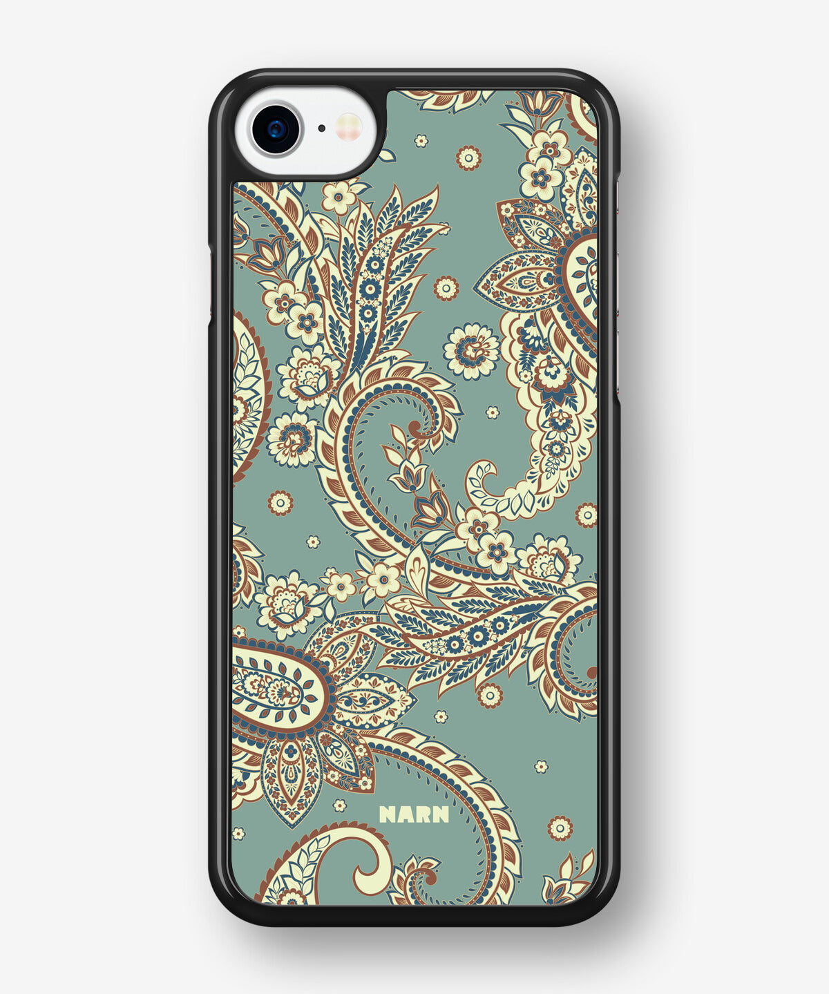 iPhone SE (2020/2022) Hard Case – Paisley Green - View 1