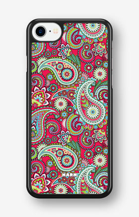 iPhone SE (2020/2022) Hard Case – Paisley Paradise - View 1