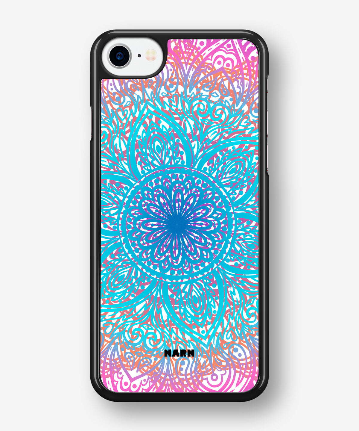 iPhone SE (2020/2022) Hard Case – Pastel Mandala - View 1