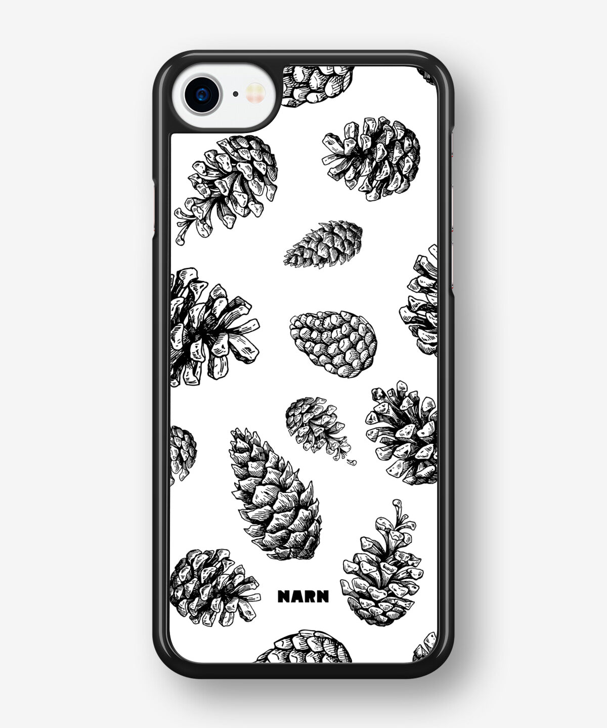 iPhone SE (2020/2022) Hard Case – Pine Cones - View 1