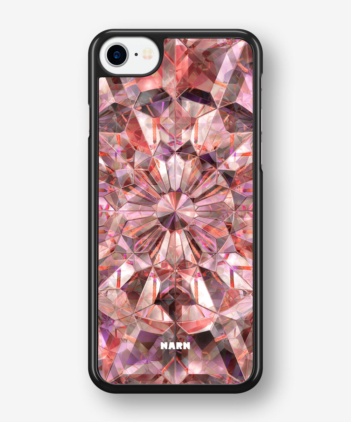 iPhone SE (2020/2022) Hard Case – Pink Crystals - View 1