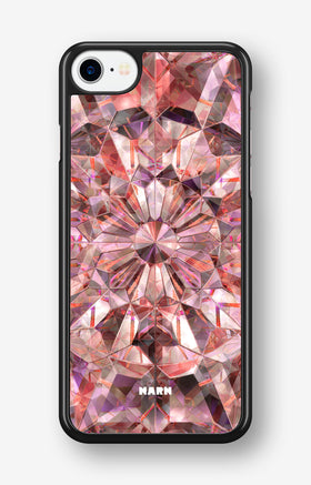 iPhone SE (2020/2022) Hard Case – Pink Crystals - View 1
