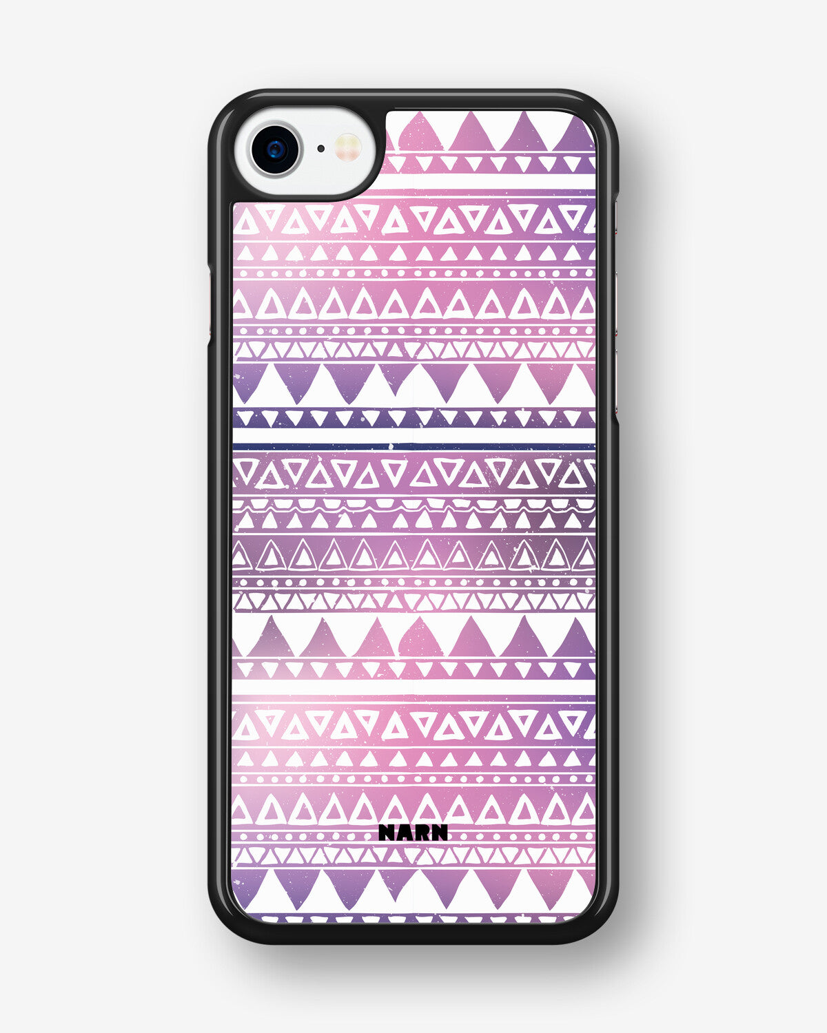 iPhone SE (2020/2022) Hard Case – Purple Aztec - View 1