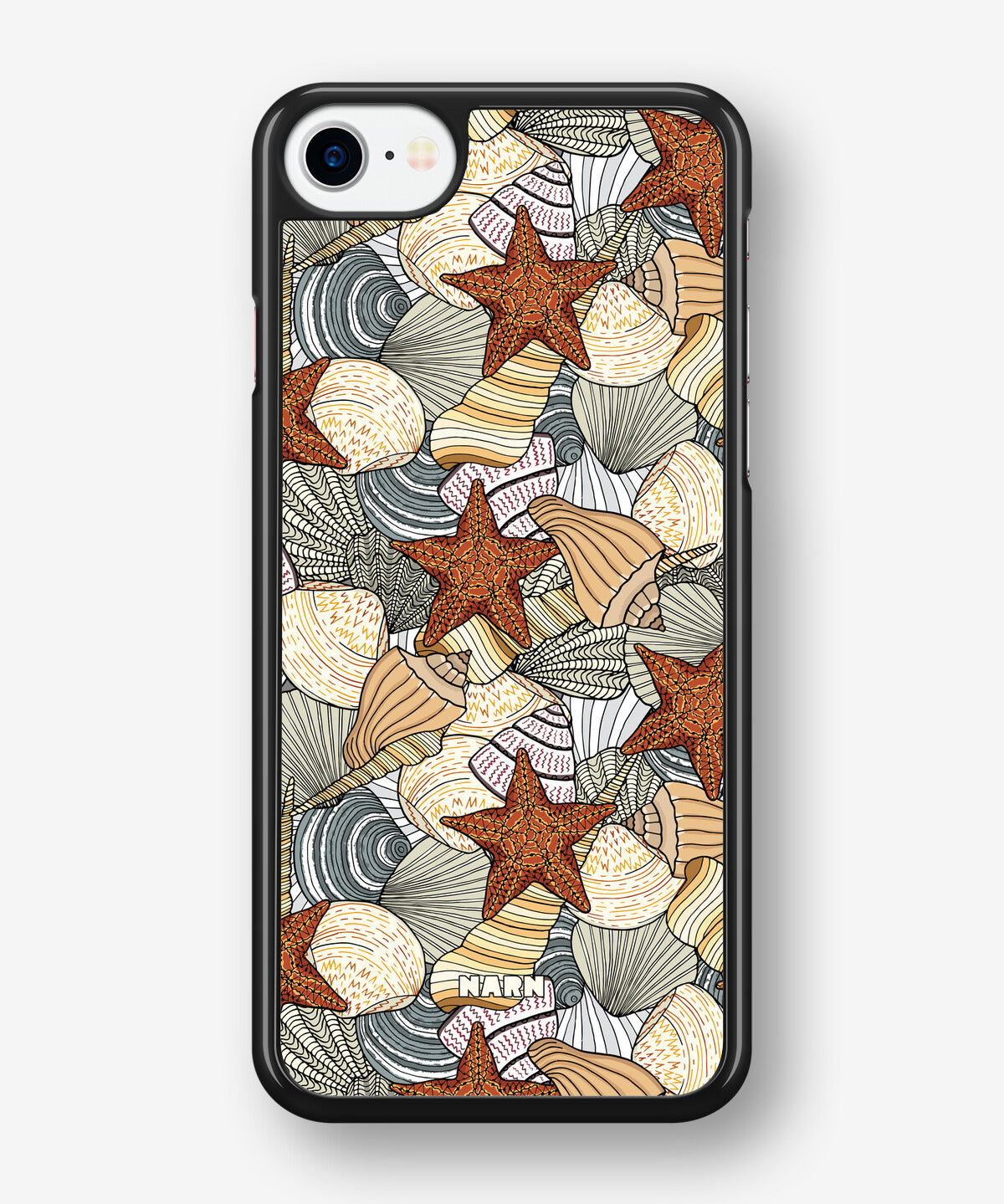 iPhone SE (2020/2022) Hard Case – Sea Shells - View 1
