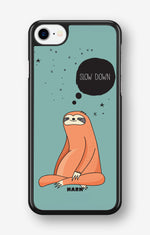 iPhone SE (2020/2022) Hard Case – Slow Down Sloth - View 1