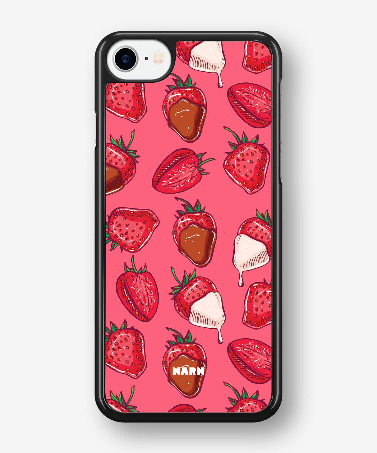 iPhone SE (2020/2022) Hard Case – Strawberry Chocolate - View 1
