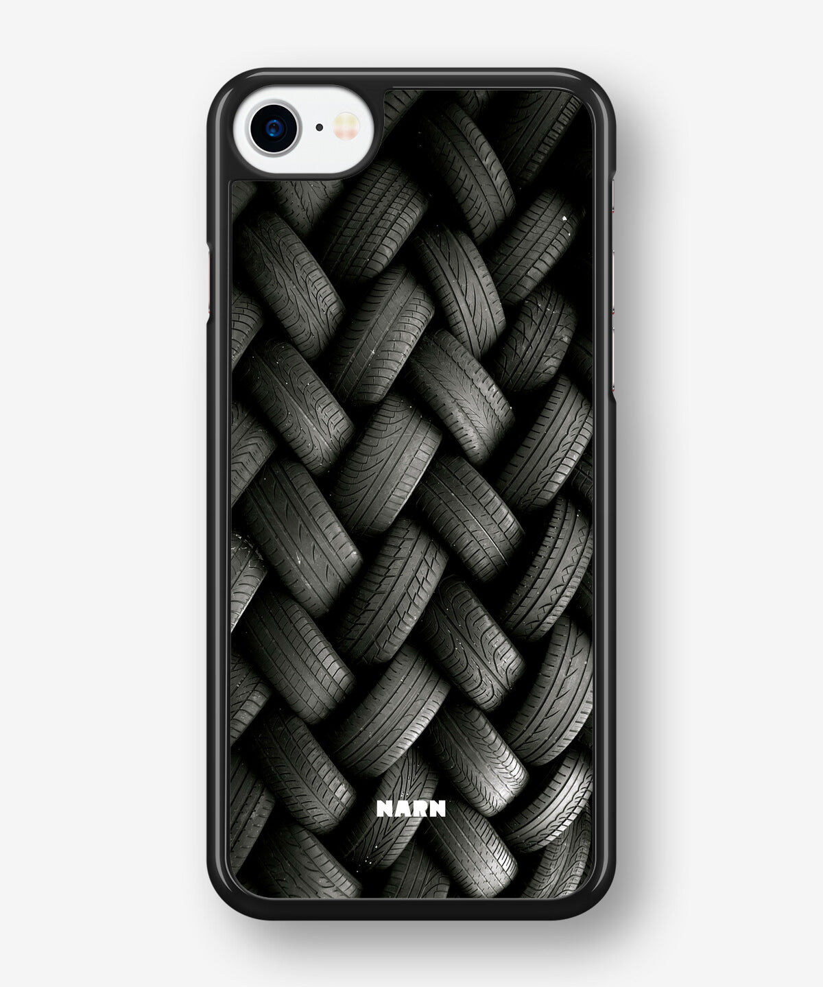 iPhone SE (2020/2022) Hard Case – Tires Wall - View 1