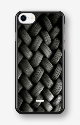 iPhone SE (2020/2022) Hard Case – Tires Wall - View 1