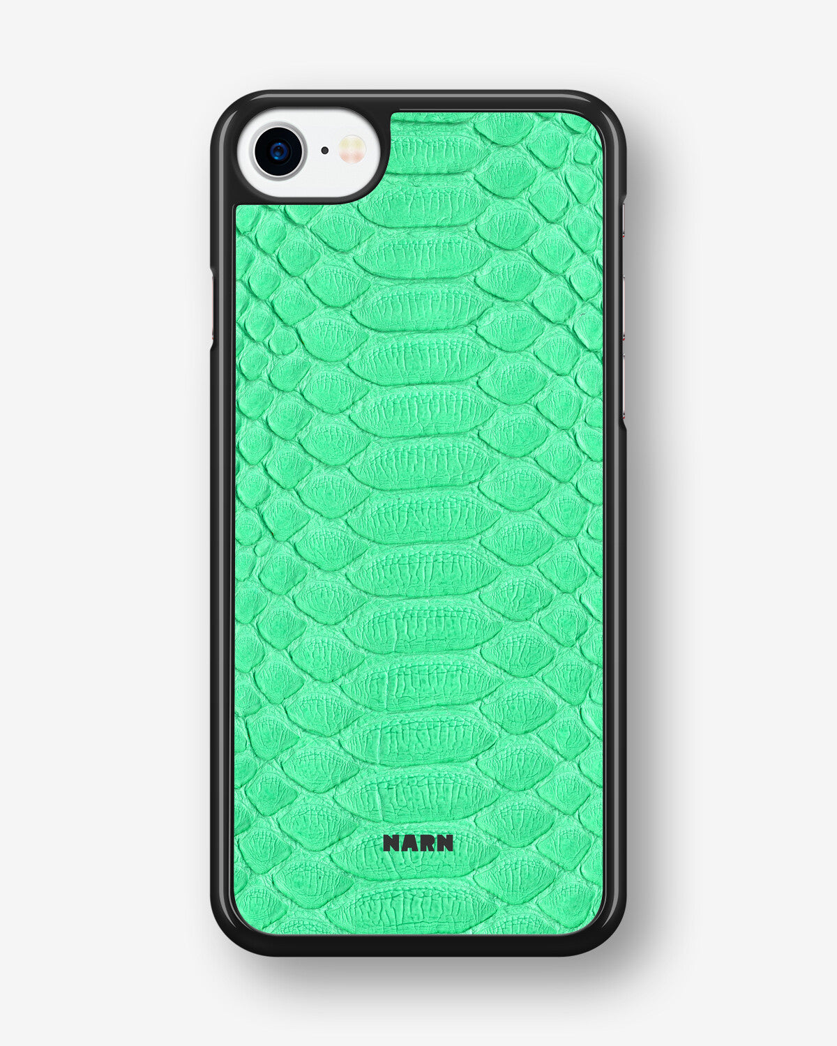 iPhone SE (2020/2022) Hard Case – Turquoise Snake - View 1