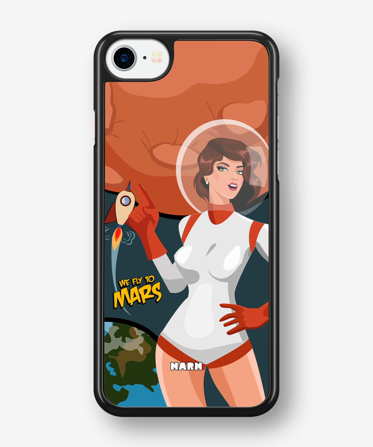 iPhone SE (2020/2022) Hard Case – We Fly To Mars - View 1