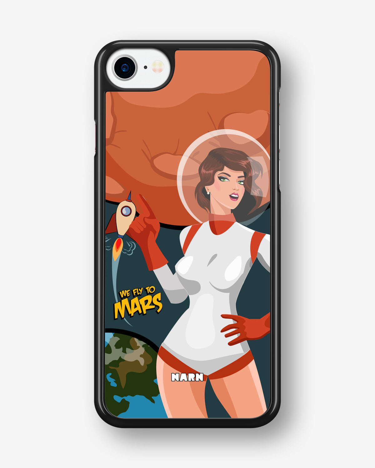 iPhone SE (2020/2022) Hard Case – We Fly To Mars - View 1