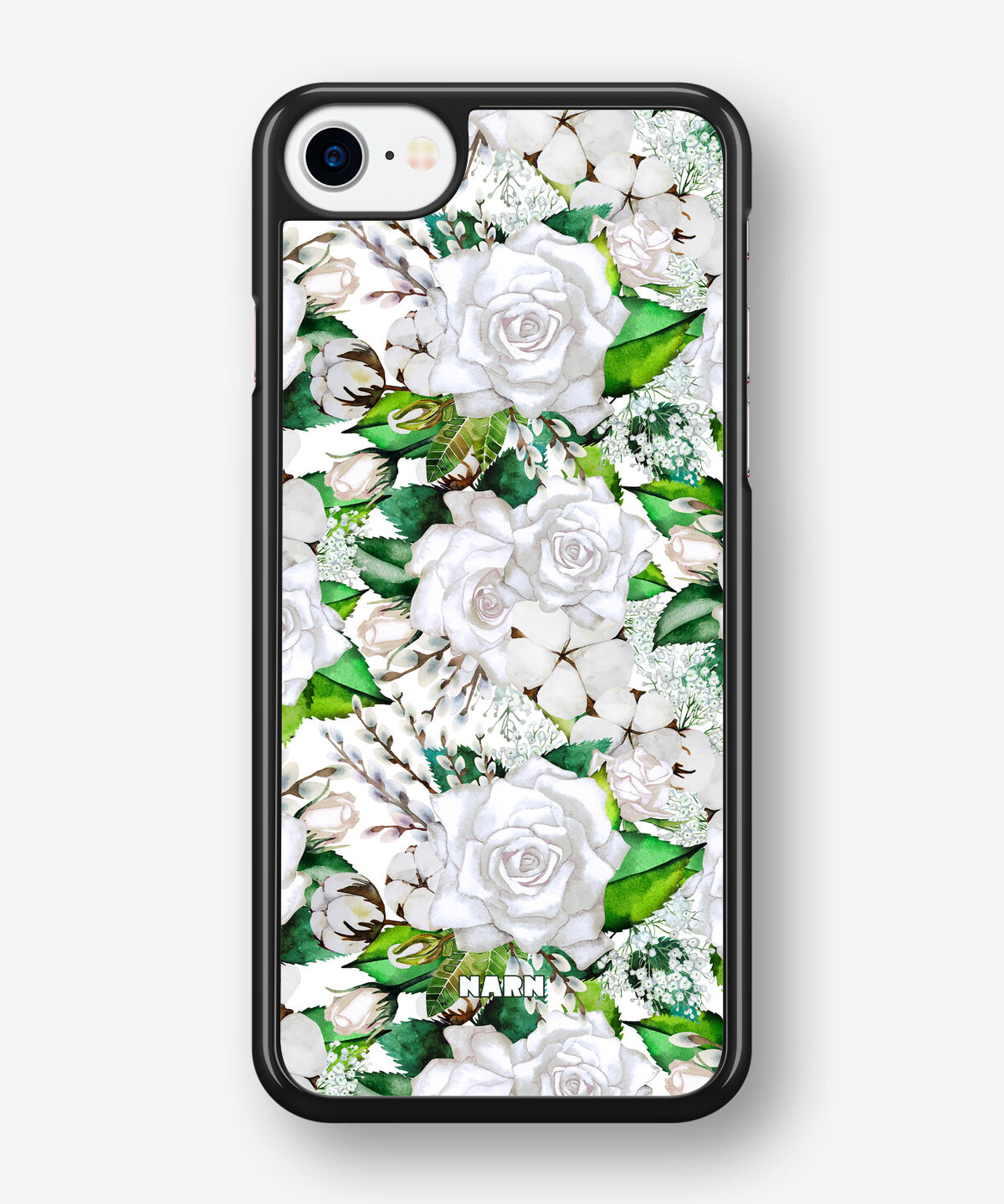 iPhone SE (2020/2022) Hard Case – White Bloom - View 1