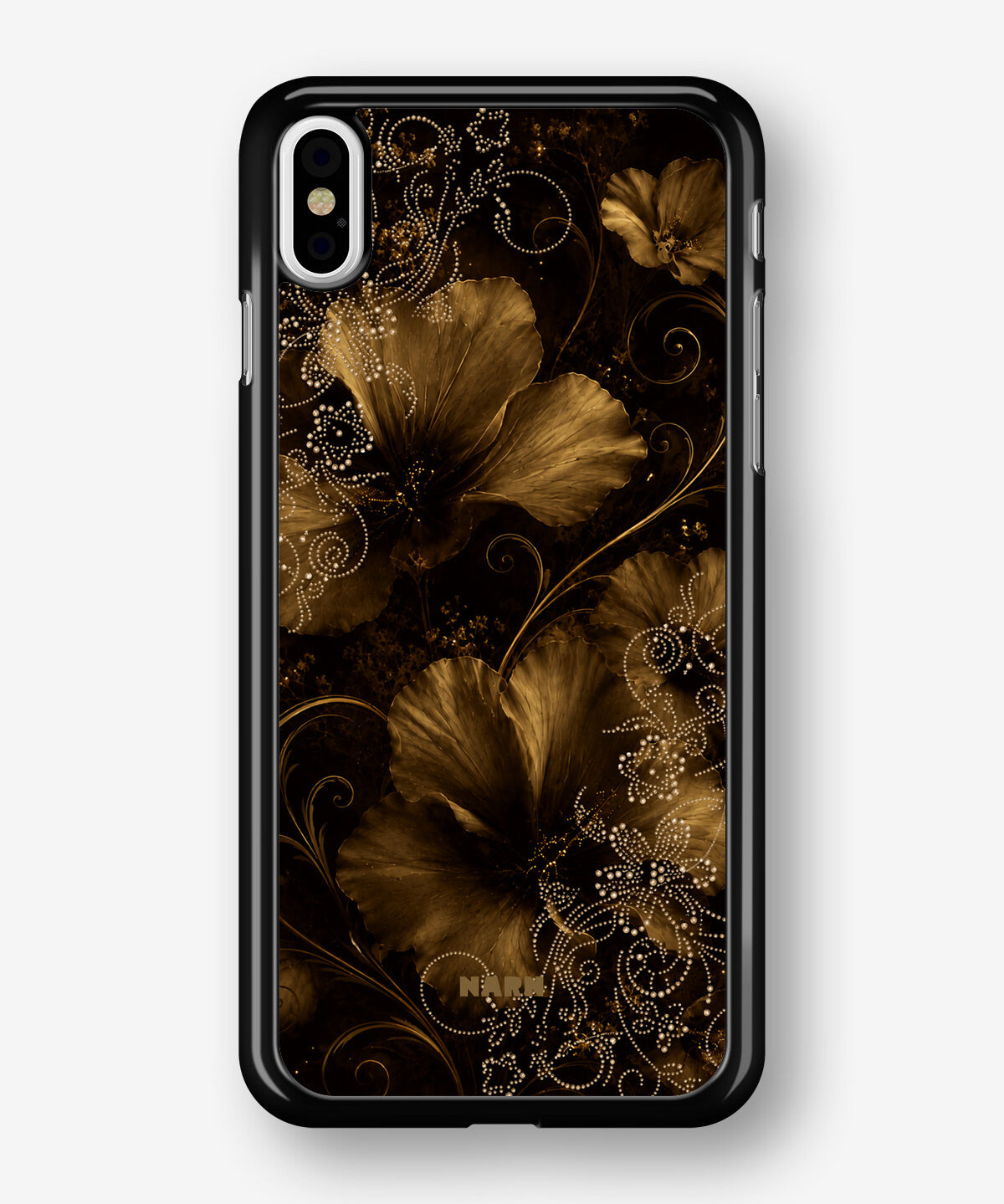 iPhone X/Xs Hard Case – Bloom Noir - View 1