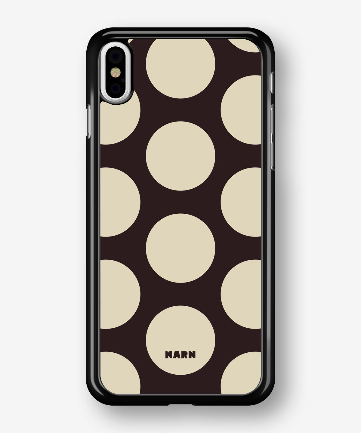 iPhone X/Xs Hard Case – Bold Dots - View 1