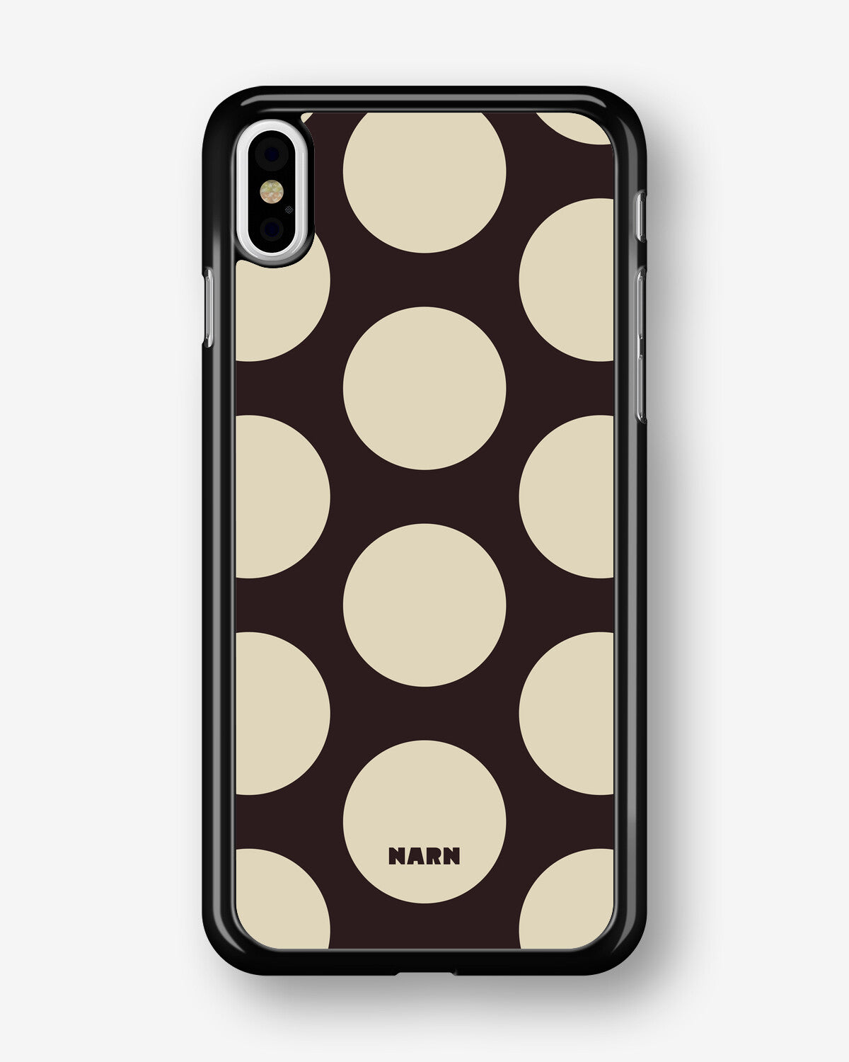 iPhone X/Xs Hard Case – Bold Dots - View 1
