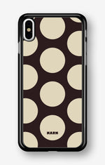 iPhone X/Xs Hard Case – Bold Dots - View 1