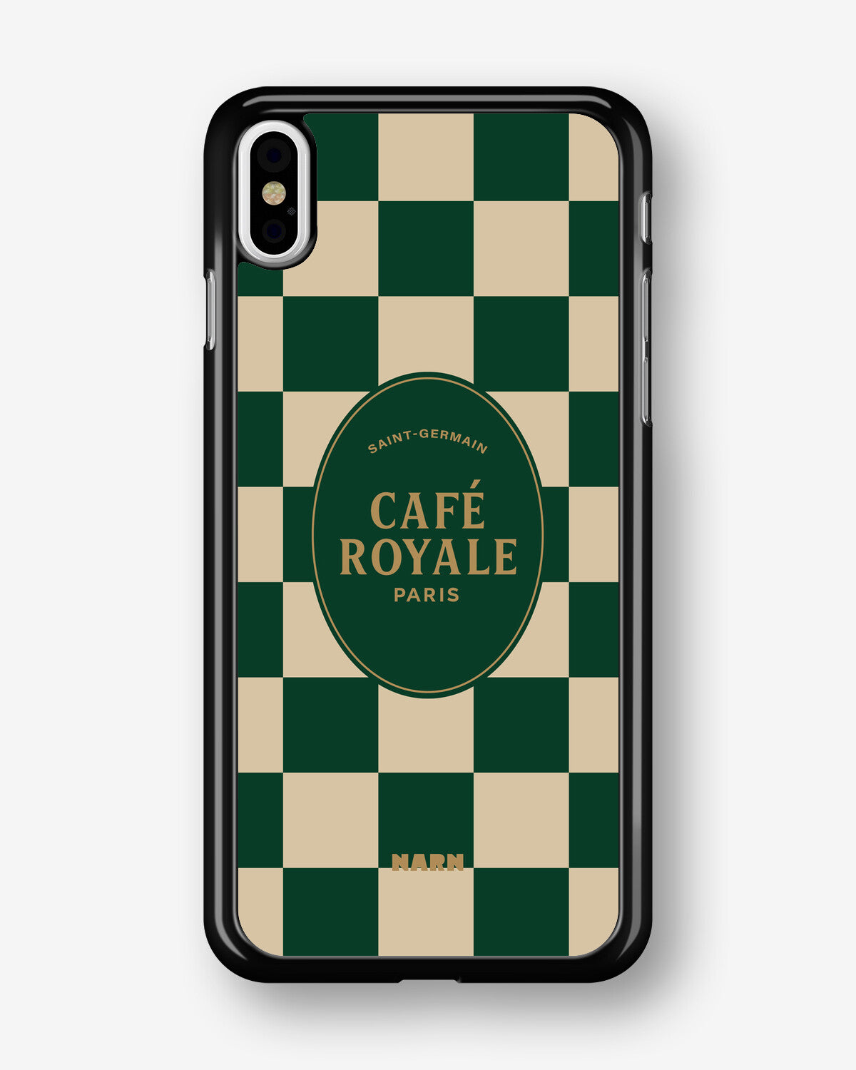 iPhone X/Xs Hard Case – Cafe Royale - View 1