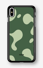 iPhone X/Xs Hard Case – Green Blend - View 1