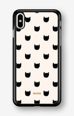 iPhone X/Xs Hard Case – Kitty Dots - View 1