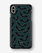 iPhone X/Xs Hard Case – Midnight Bats - View 1