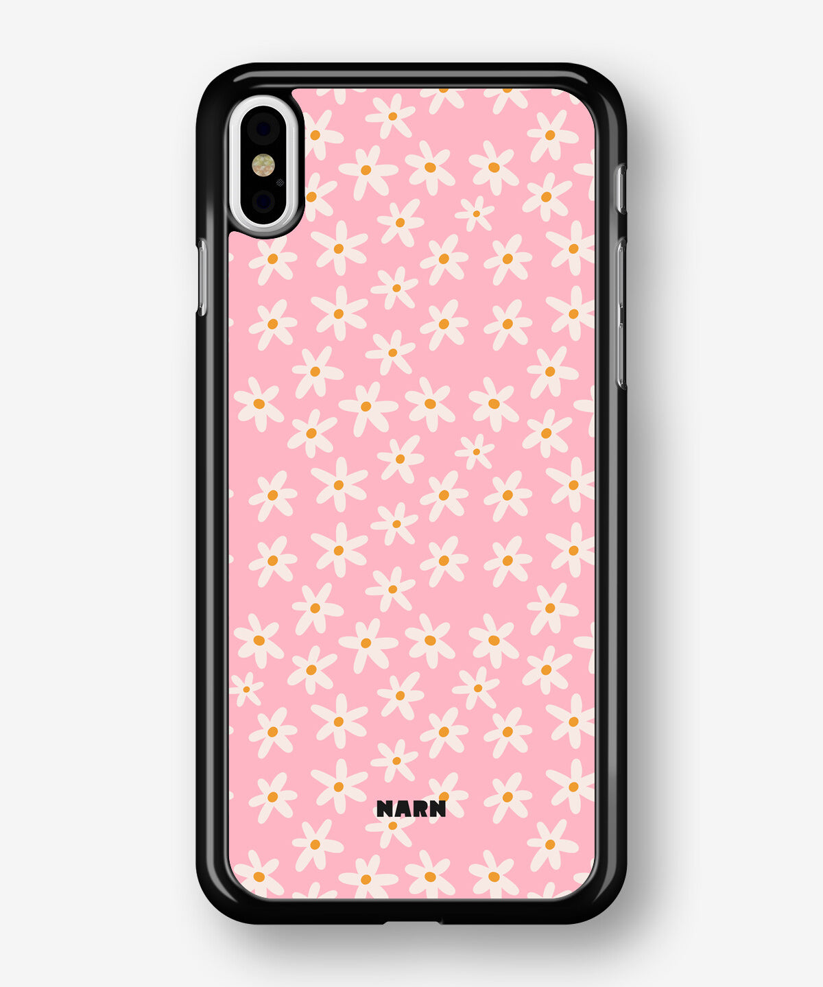 iPhone X/Xs Hard Case – Pink Daisy - View 1