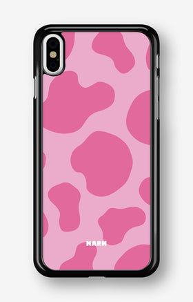 iPhone X/Xs Hard Case – Pink Moo - View 1