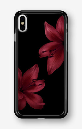 iPhone X/Xs Hard Case – Ruby Lily - View 1
