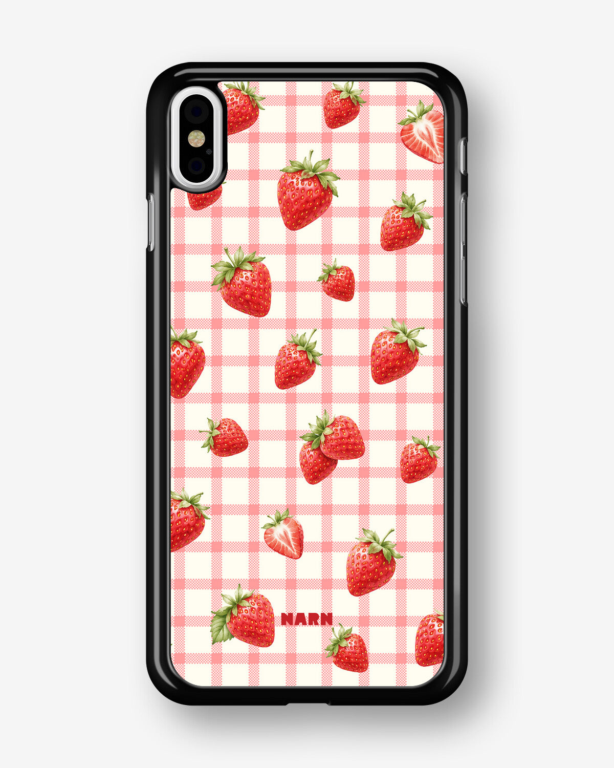 iPhone X/Xs Hard Case – Strawbella - View 1