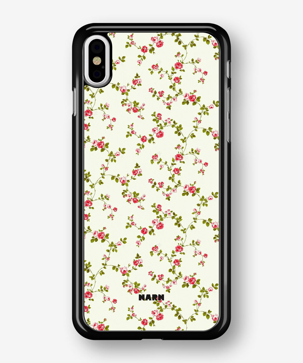 iPhone X/Xs Hard Case – Vintage Rose - View 1