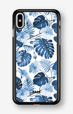 iPhone X/Xs Hard Case – Blue Tropics - View 1