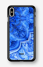iPhone X/Xs Hard Case – Blue Vintage - View 1