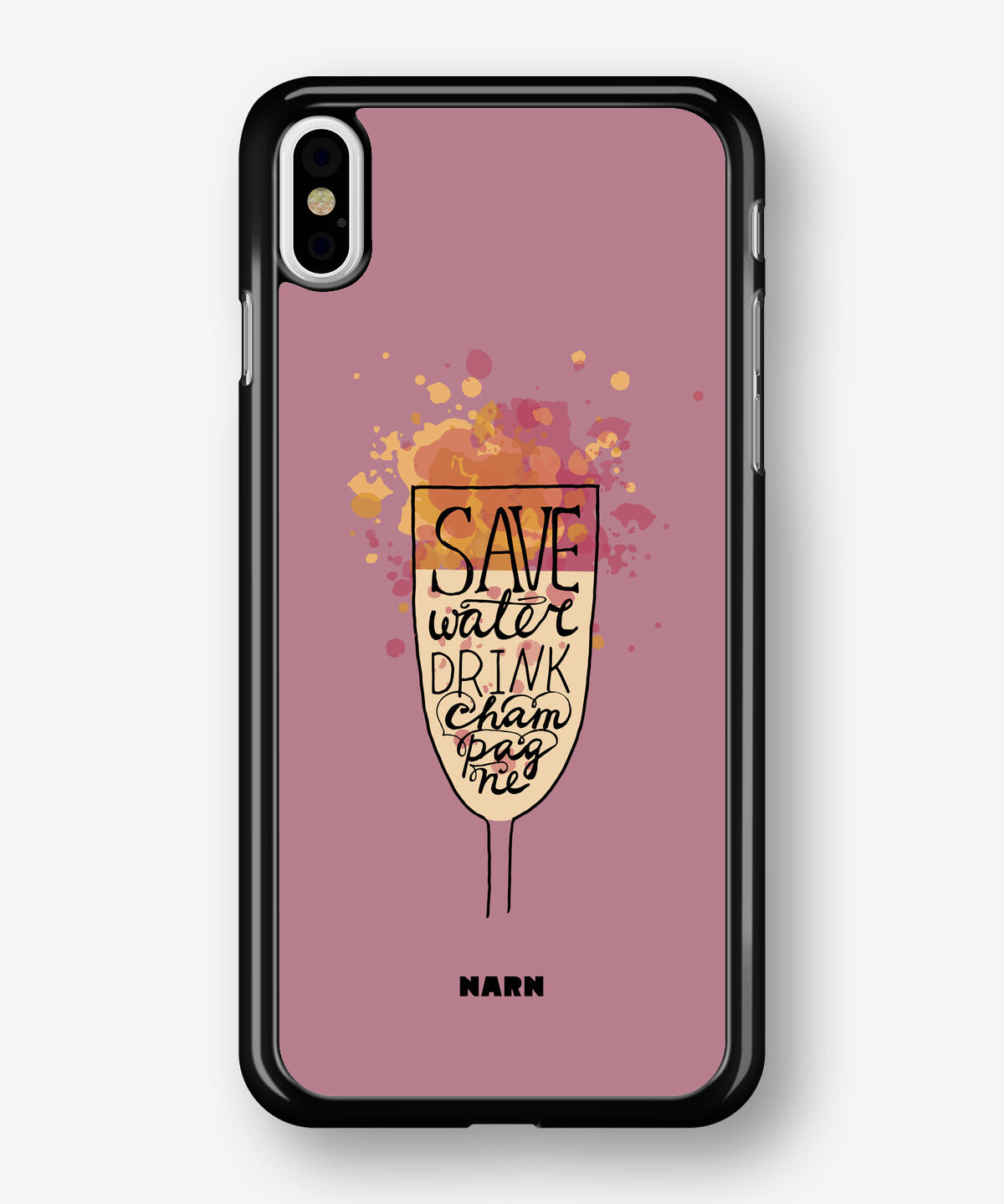 iPhone X/Xs Hard Case – Champagne - View 1