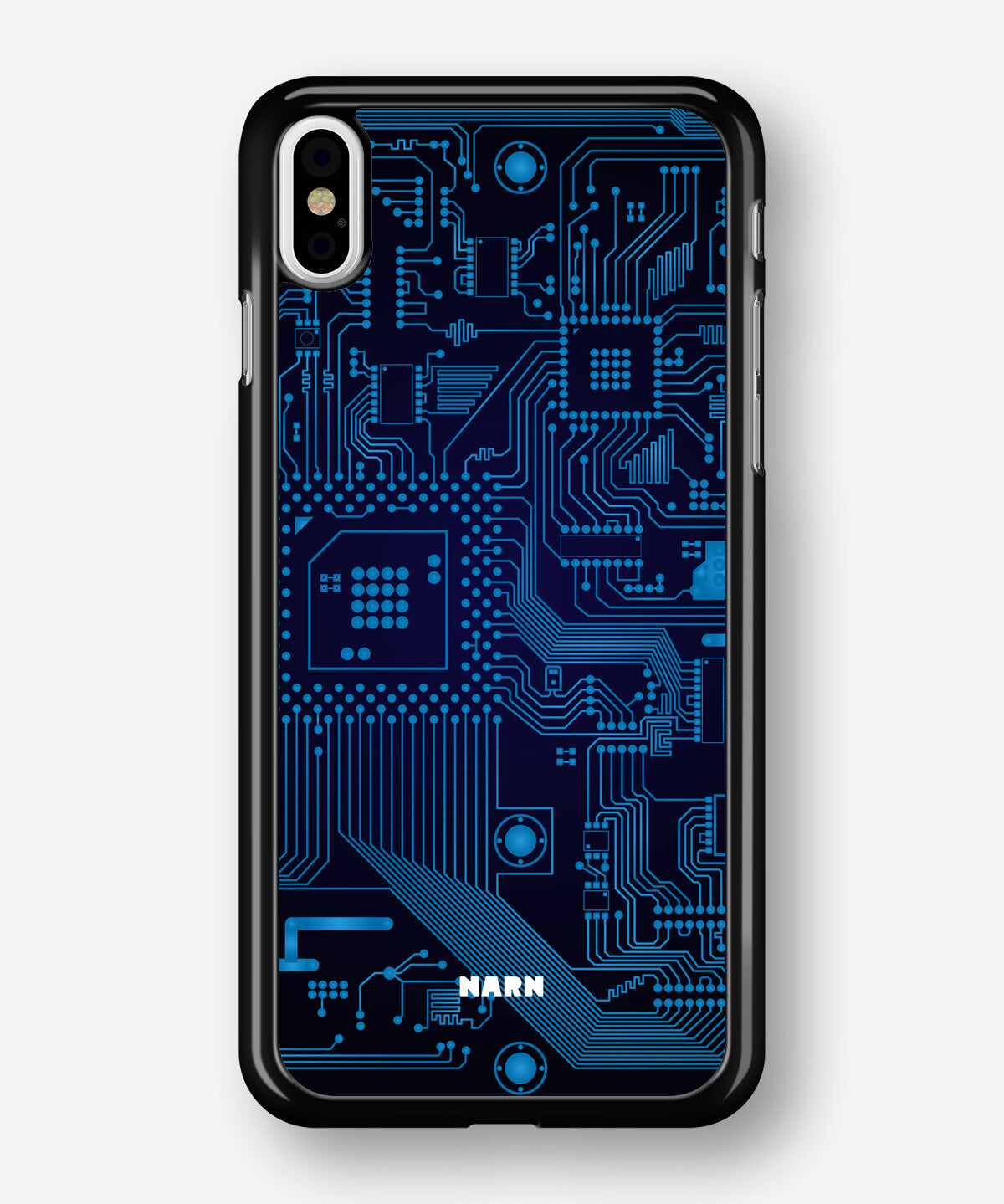 iPhone X/Xs Hard Case – Circuit Board - View 1
