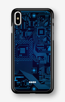 iPhone X/Xs Hard Case – Circuit Board - View 1