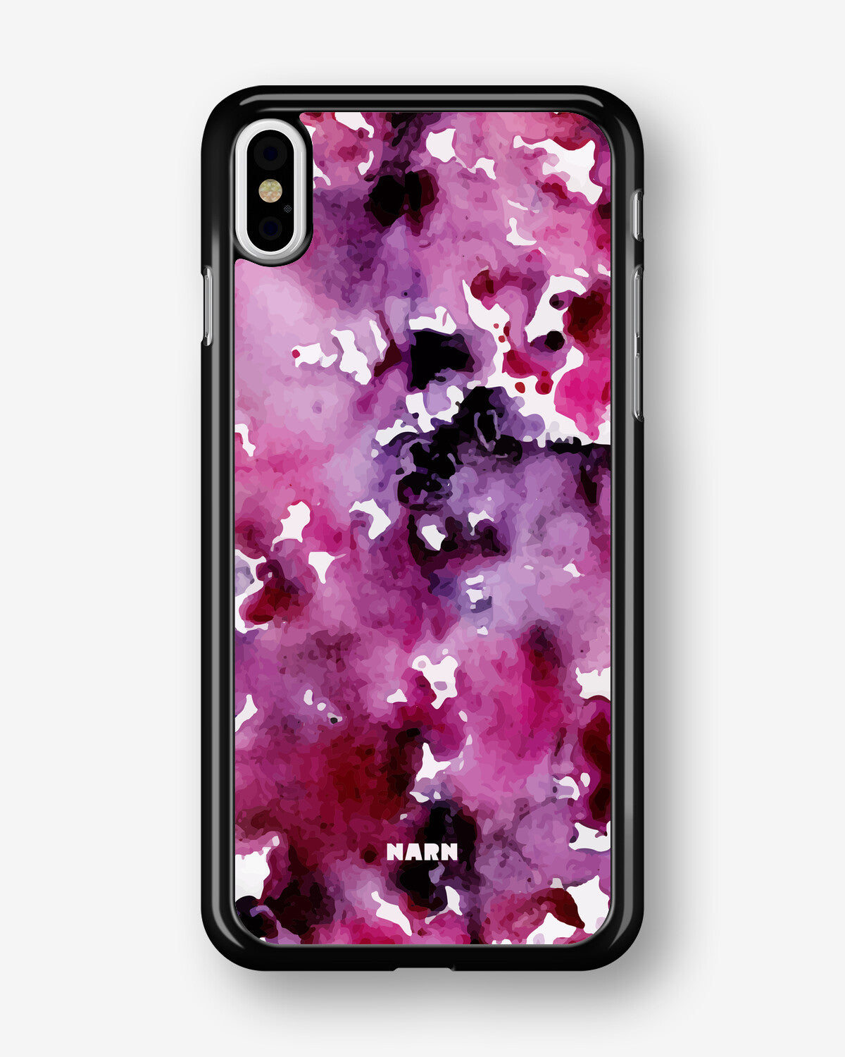 iPhone X/Xs Hard Case – Floral Splash - View 1