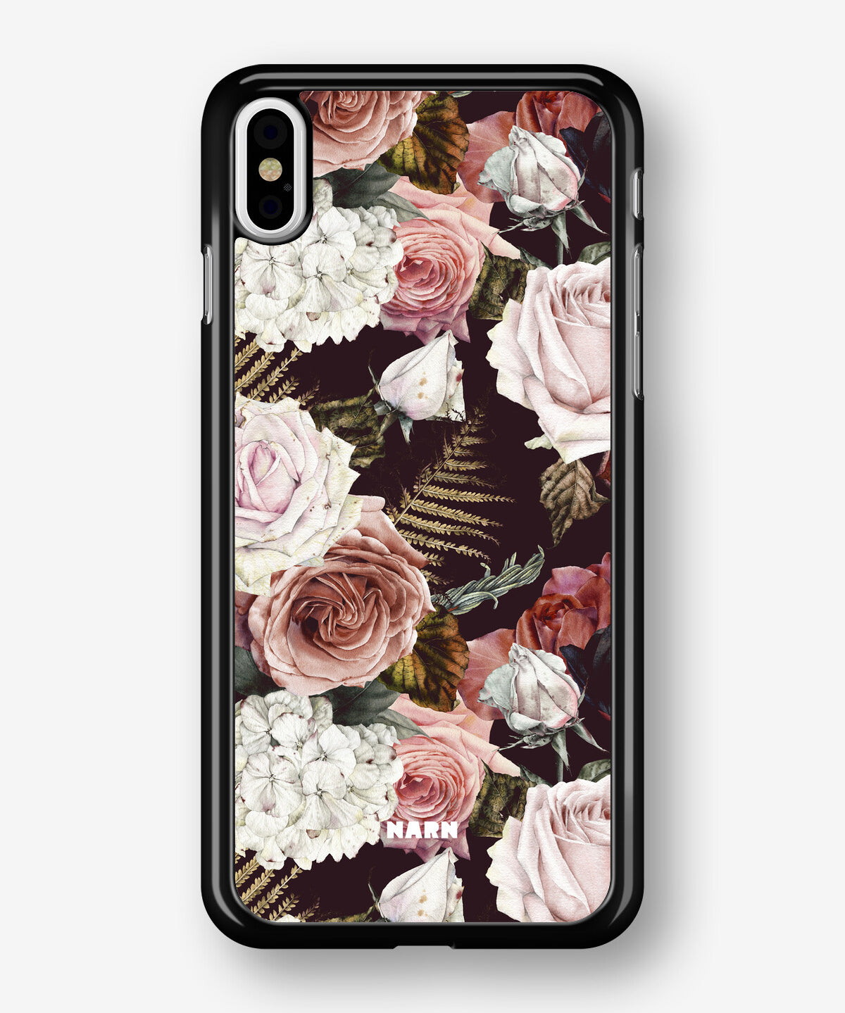 iPhone X/Xs Hard Case – Midnight Roses - View 1